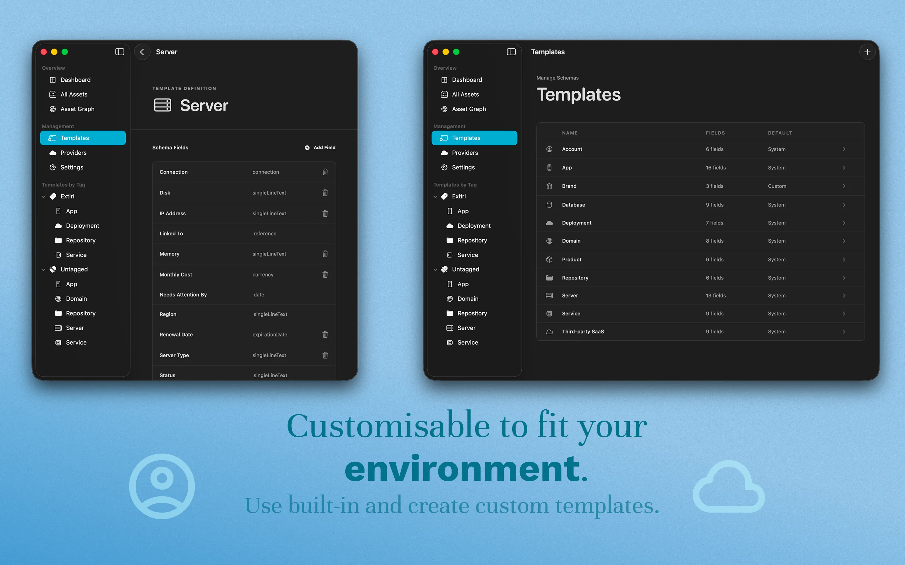 Resso asset list screenshot